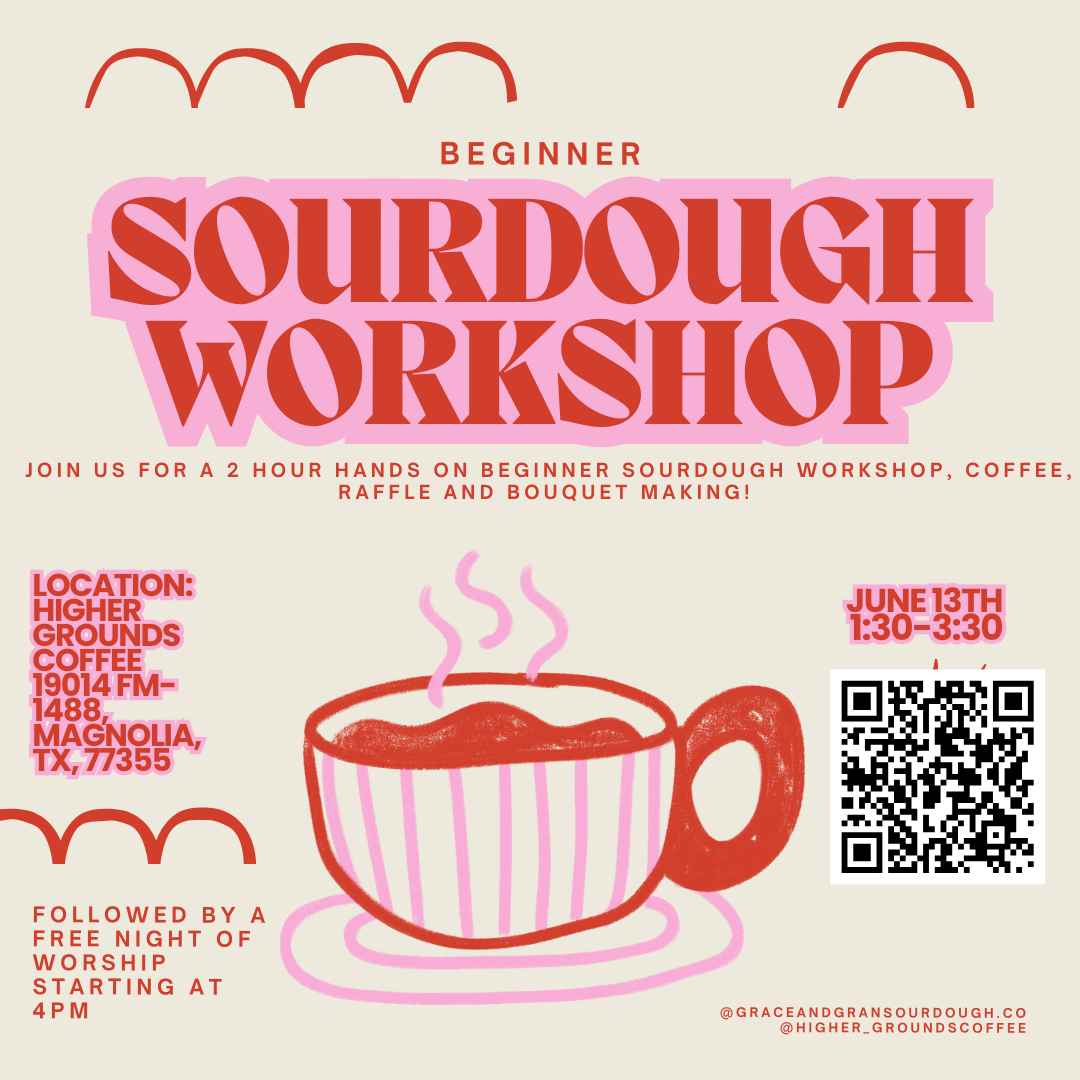 Grace and Grains x Higher grounds Coffee Sourdough Workshop